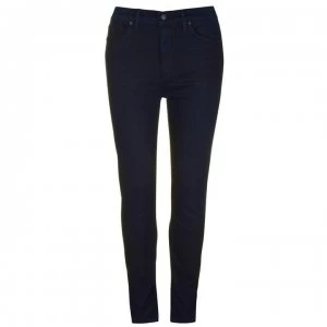 Hudson Barbara High Rise Super Skinny Jeans - Navy