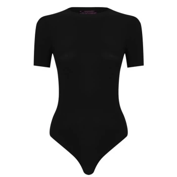 image of Commando Short Sleeve Bodysuit - Black Butter