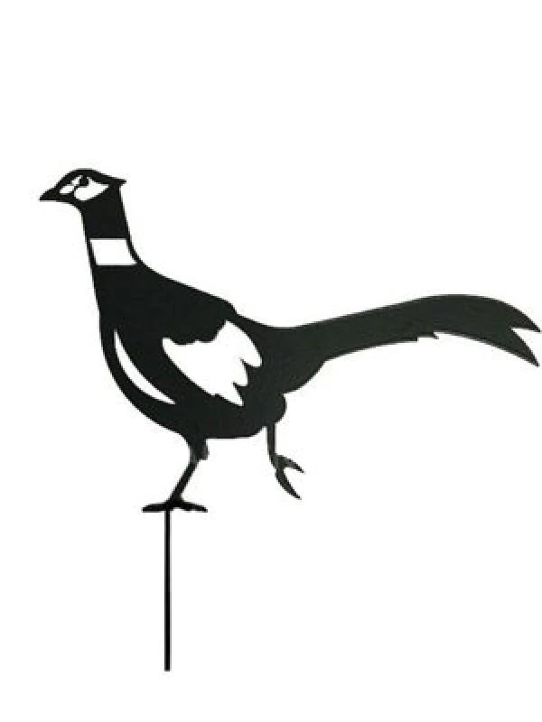 Image of Poppy Forge Pheasant - Steel - W41.9 X H33cm - Bare Metal/ready To Rust
