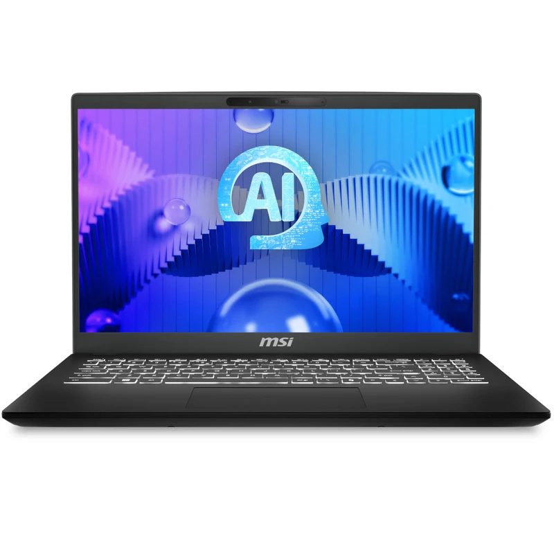 Image of MSI Modern 15 H AI C1M 16GB 512GB Arc 15.6" Laptop - Black