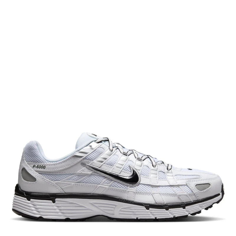 Image of Nike P-6000 Trainers Mens White/Black male 9.5 (44.5)
