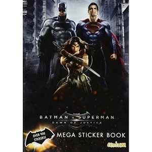 Image of Batman vs Superman: Mega Sticker Book Paperback / softback 2016