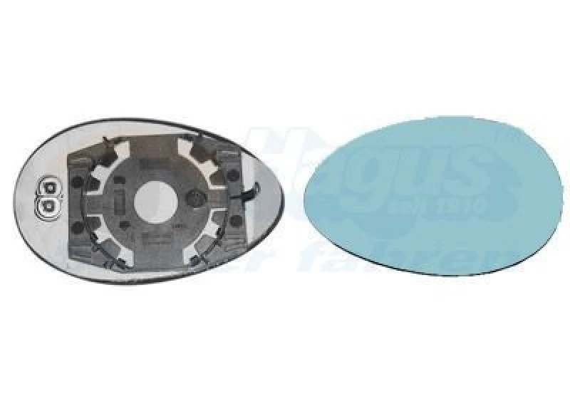 Image of VAN WEZEL Wing mirror glass VAN WEZEL 0156837