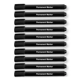 Image of Permanent Marker - Black (10 Pack)