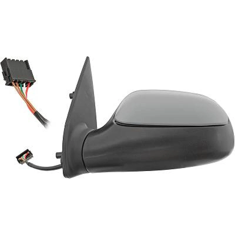 Image of DIEDERICHS 4035225 Wing mirror Left, Convex, primed Outside Mirror (50)