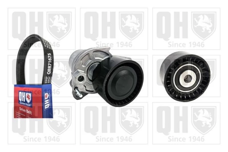 Image of QUINTON HAZELL V-Ribbed Belt Set QUINTON HAZELL QDK130
