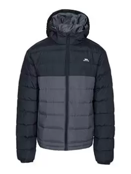 Image of Trespass Oskar Padded Jacket, Black, Size S, Men