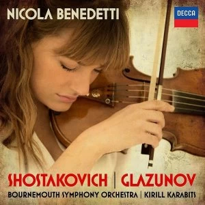 image of Nicola Benedetti - Shostakovich: Violin Concerto No. 1/Glazunov CD