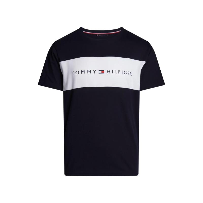 Image of Tommy Hilfiger Lounge Block T-Shirt Desert Sky L