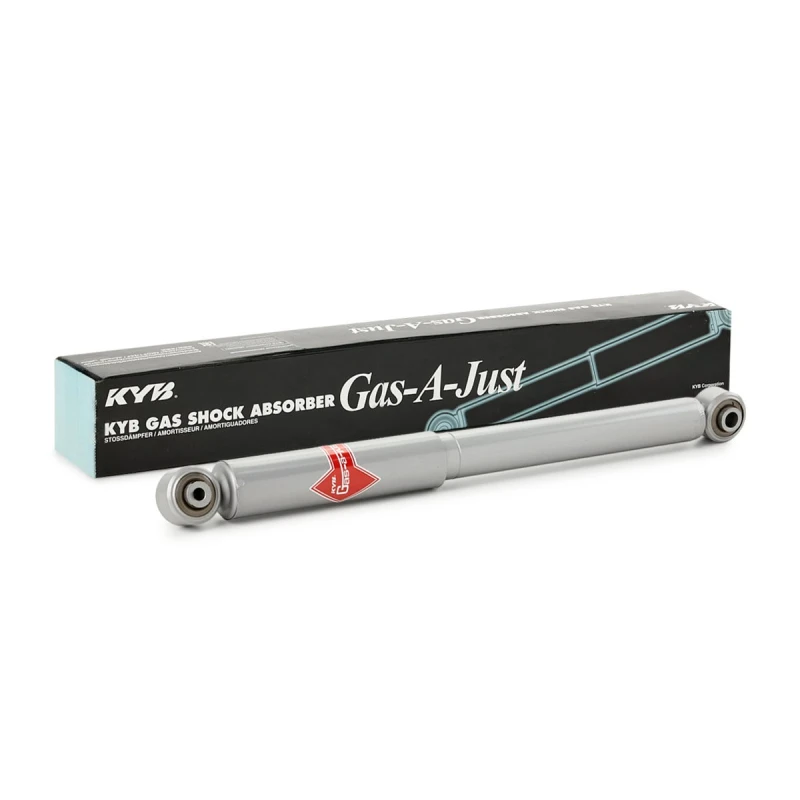 Image of KYB 553243 Shock absorber Rear Axle, Gas Pressure, Monotube, Telescopic Shock Absorber, Bottom eye Shock Absorber (854)