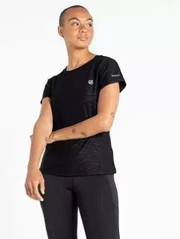 Image of Dare 2b Dare 2b Laura Whitmore Defy Ii Tee, Black, Size 18, Women