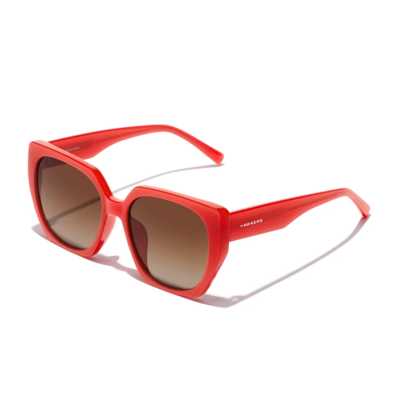 Image of Sunglasses Hawkers Boujee - Coral Peanut Butter Eco