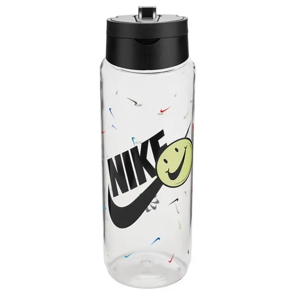 image of Nike Recharge Graphic Straw 24oz - Black One Size