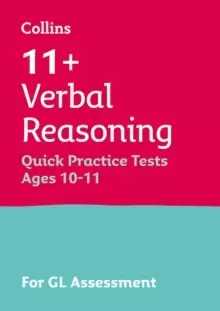 Image of 11+ Verbal Reasoning Quick Practice Tests Age 10-11 (Year 6) : For the Gl Assessment Tests
