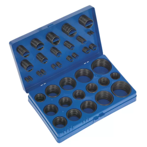Image of Genuine SEALEY BOR407 Rubber O-Ring Assortment 407pc - Imperial