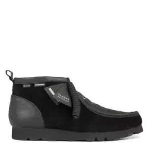 Image of Clarks Originals Wallabeebt Gtx, Black Combi Sde, size: 7, Male, Boots, 261667687