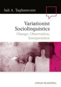 Image of Variationist Sociolinguistics by Sali A. Tagliamonte Book