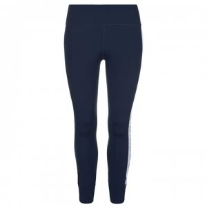 image of Tommy Sport 7/8 Side Leggings - Sport Navy401