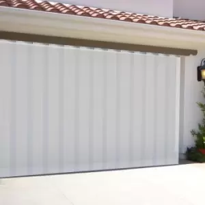 Image of Pvc Strip Curtain 1.25x2.5 m (w x h) Vinyl Door Strips 5 Strips Vinyl Strip Door Curtain with 5.4cm Overlap Vinyl Curtain 3mm Thickness Plastic Door
