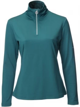 image of Swing Out Sister Soni 14 Zip Turtle Neck Blue