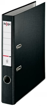 Image of Rexel Lever Arch File ECO A4 PP 50mm Black