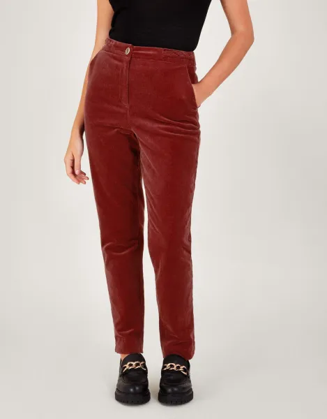 Image of Straight Leg Cord Trousers