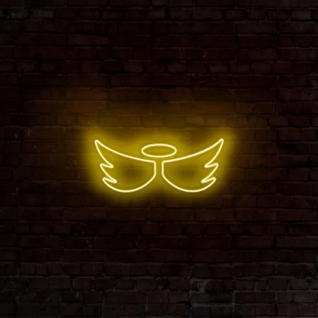 Image of Angel - Yellow Yellow Wall Lamp