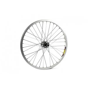 Image of Wilkinson Wheels Alloy 20 x 1.75 BMX Silver 14mm Axle Rear