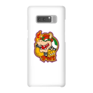 image of Nintendo Super Mario Bowser Kanji Phone Case - Samsung Note 8 - Snap Case - Gloss