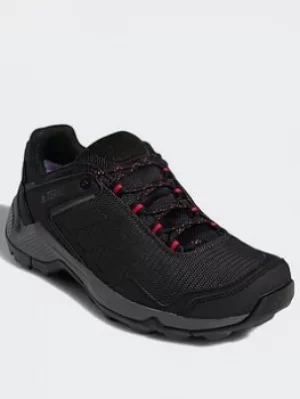 Image of adidas Terrex Eastrail Gore-tex Hiking Shoes, Grey/Black/Pink, Size 3.5, Women