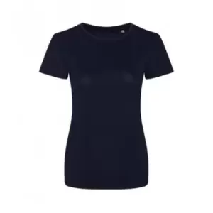 image of Ecologie Womens/Ladies Organic Cascades T-Shirt (M) (Navy)