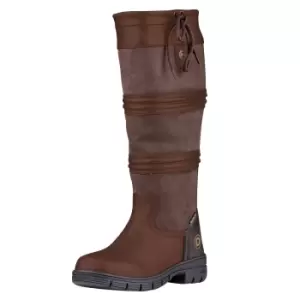 Image of Dublin Unisex Adult Husk II Leather Jodhpur Boots (6.5 UK) (Brown)