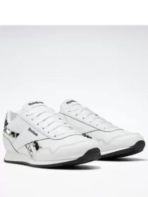 Image of Reebok Royal Classic Jogger 3 Shoes, Black/Silver, Size 10
