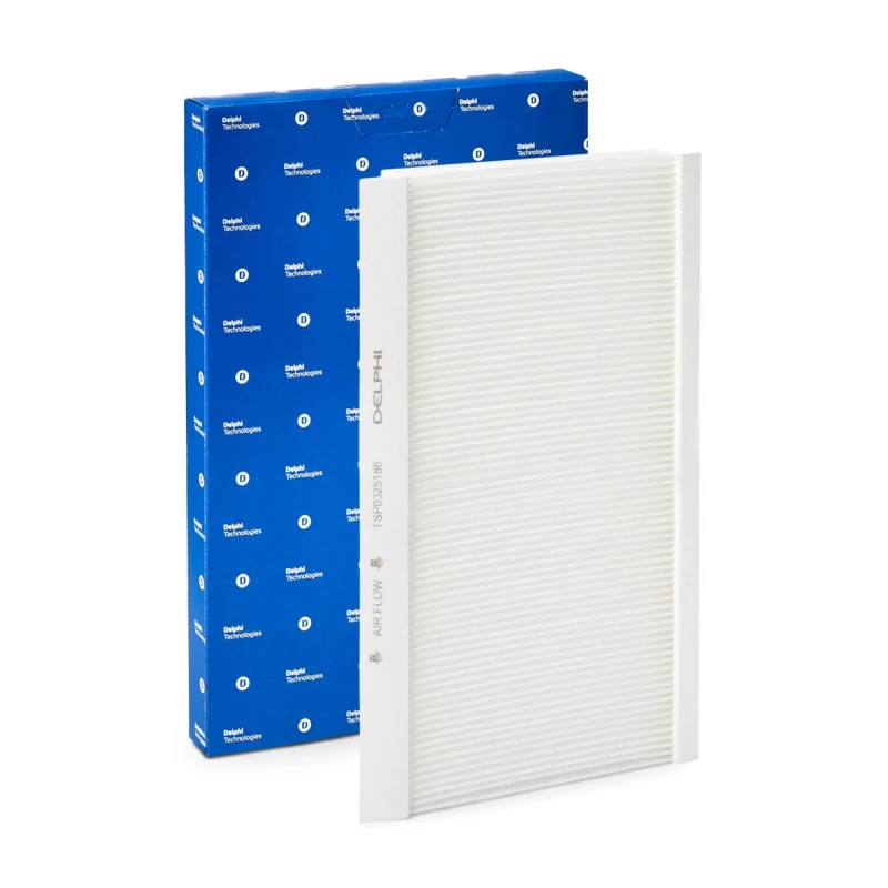 Image of DELPHI TSP0325186 Pollen filter Pollen Filter Filter,interior air (424)