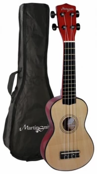 image of Martin Smith Soprano Size Ukulele - Natural