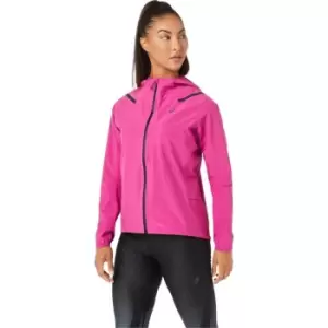 Image of Asics Womens Accelerate Waterproof 2.0 Running Jacket - Pink