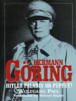 Image of Hermann Gring by Paul Wolfgang Hardback