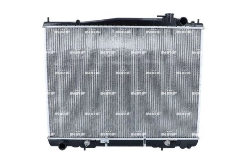 Image of NRF 56088 Engine radiator EASY FIT Brazed cooling fins, Aluminium, with mounting parts Aluminium Radiator,engine cooling (470)