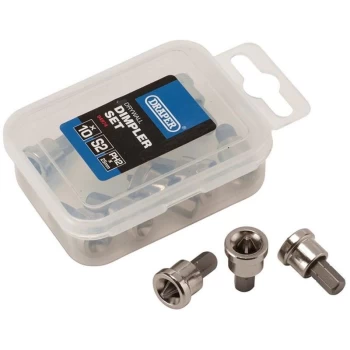 Image of 94974 Drywall Dimpler Set, PH2 x 25mm (10 Piece) - Draper
