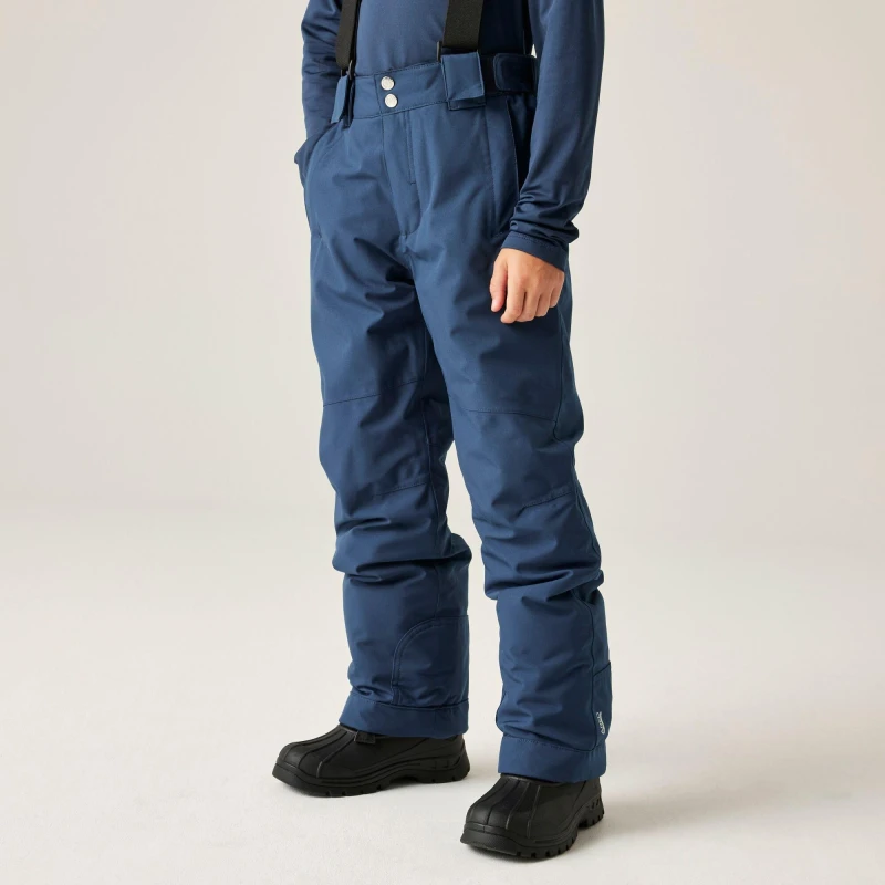 Image of Dare 2b Boys Outmove II Waterproof Breathable Ski Pants 13 Years- Waist 26' (66cm) MoonLight Denim DKW419-ZV7-13