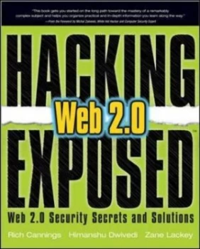 Image of Hacking Exposed Web 2.0 by Rich Cannings Book