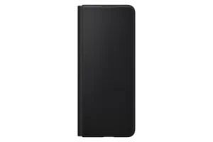 image of Samsung Galaxy Z Fold3 5G Leather Flip Cover in Black (EF-FF926LBEGWW)