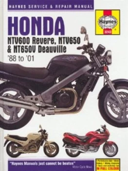 Image of Honda Ntv600/650 and Nt650v V-Twins Service and Repair Manual by Matthew Coombs and Barry Maunders Hardback
