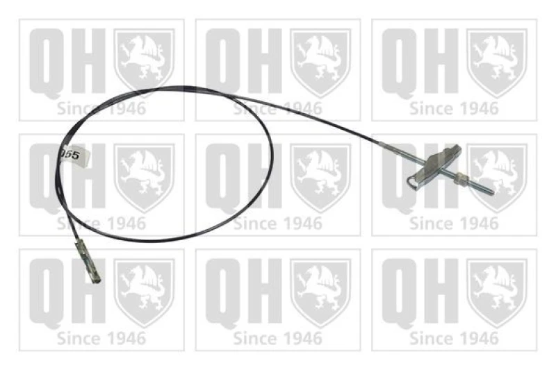 Image of QUINTON HAZELL Handbrake cable QUINTON HAZELL BC4055