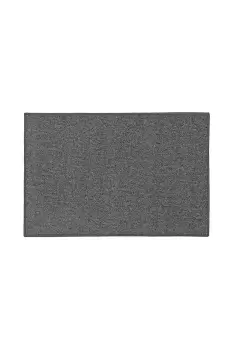 Image of Eden Machine Washable Latex Backed Doormat, 40x60cm, Grey