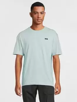 Image of Calvin Klein Cotton Comfort Fit T-Shirt, Light Grey Size M Men