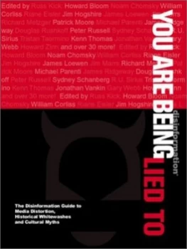 Image of You Are Being Lied to by Russell Kick Paperback