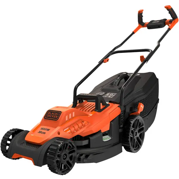 image of Black & Decker BEMW471BH-GB 38cm 1600W Corded Rotary Lawnmower