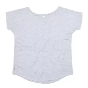 Image of Mantis Womens/Ladies Loose Fit Short Sleeve T-Shirt (XL) (Heather Grey Melange)