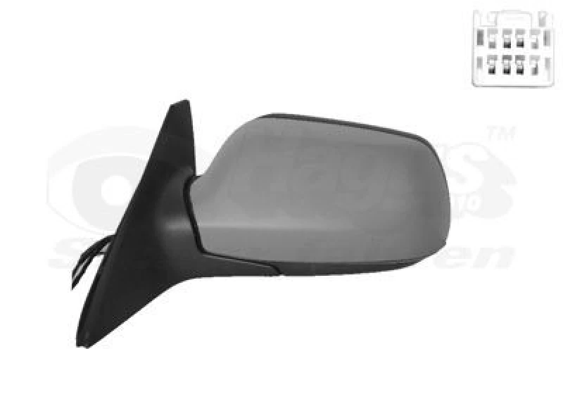 Image of VAN WEZEL Wing mirror VAN WEZEL 2754807